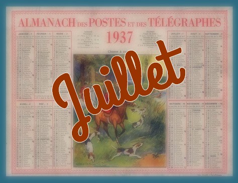 Éphémérides - Juillet