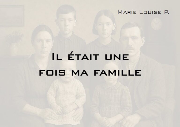 Album généalogique : Il était une fois ma famille