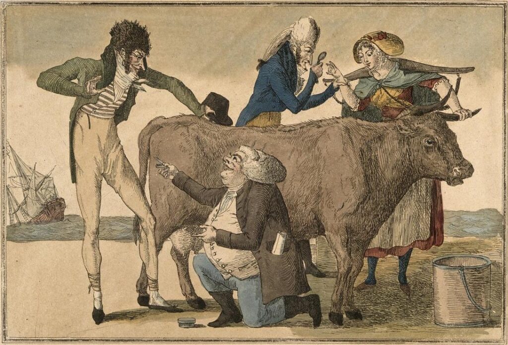 Variole dans la Marne - Origine de la vaccine