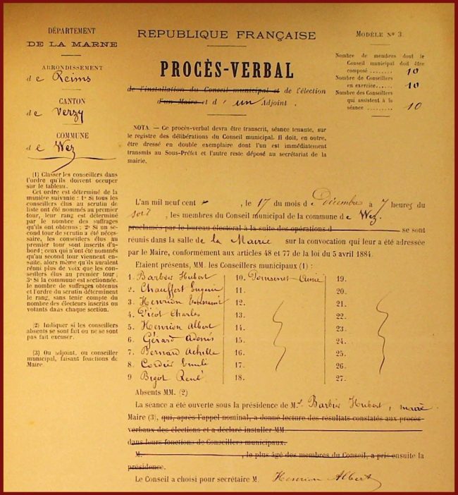 Une élection municipale : extrait 3