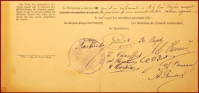 Une élection municipale : extrait 6