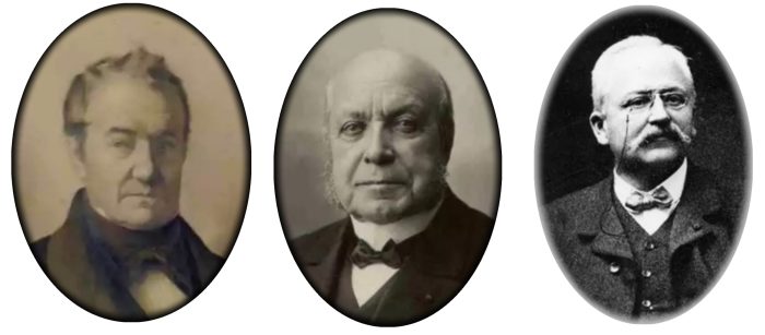 Trois grands industriels